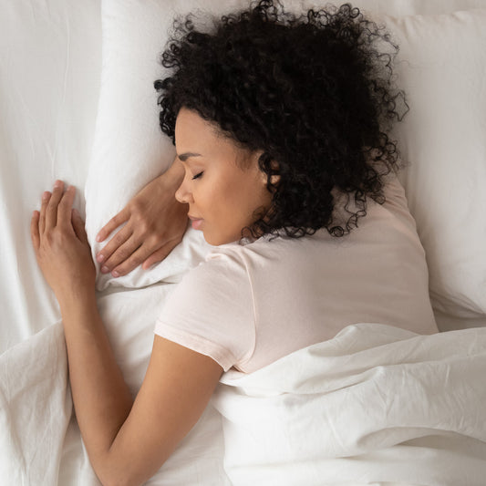 Woman sleeping with SMUG