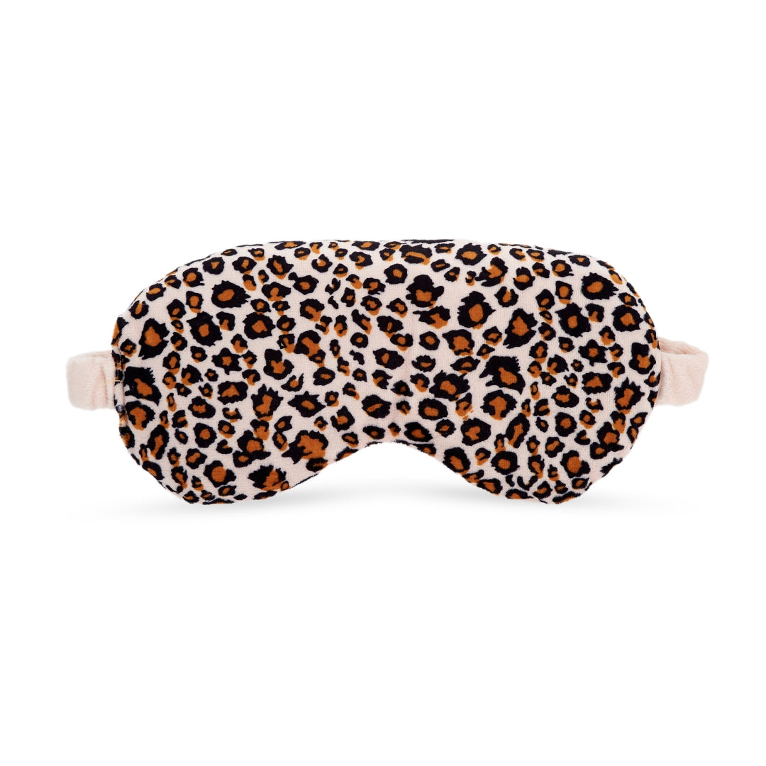 Lavender Deep Pressure Therapy Eye Mask - Leopard Print