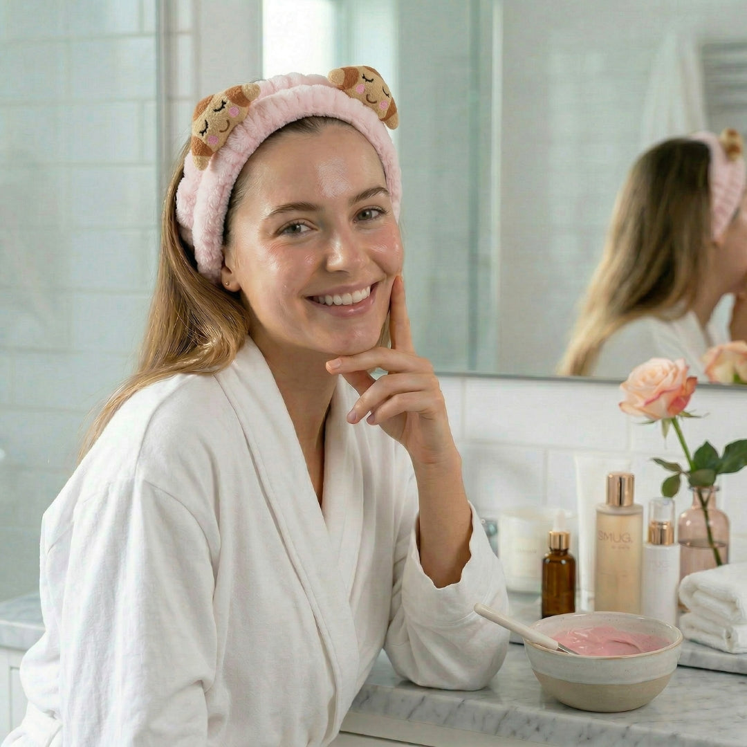 Novelty Spa Headband - Croissant