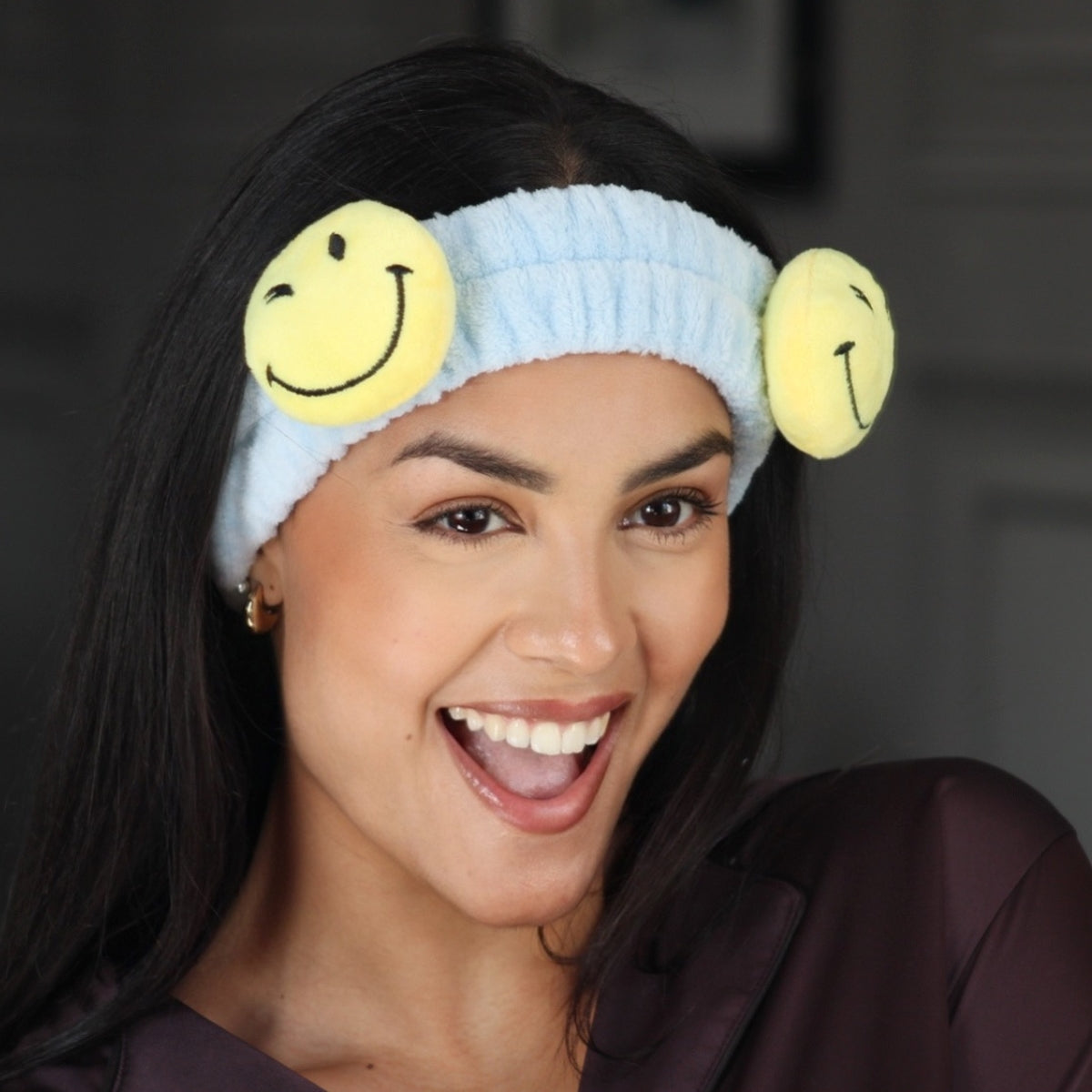 Novelty Spa Headband - Smiley
