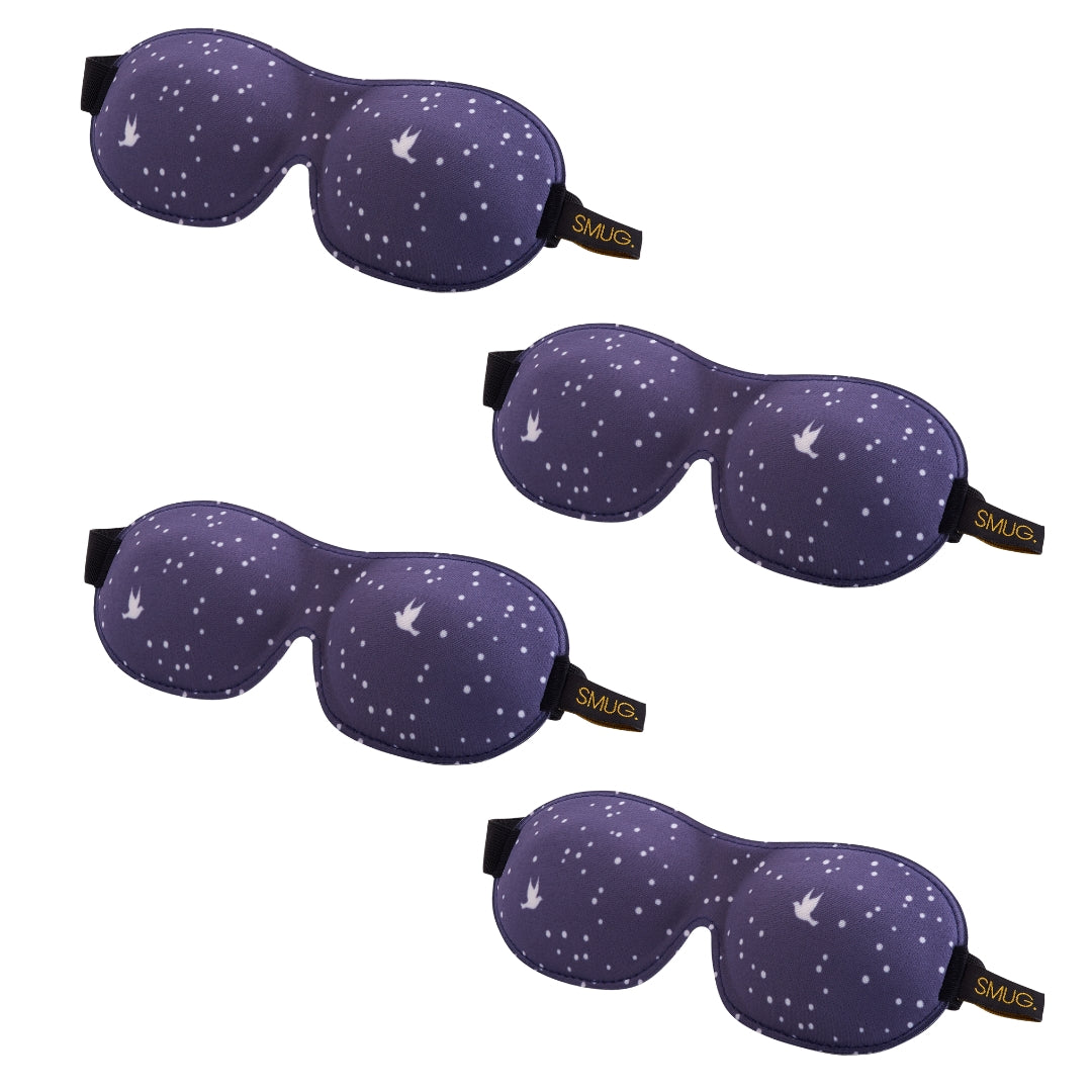 Contoured Sleep Mask Multipack Sets - Various Designs