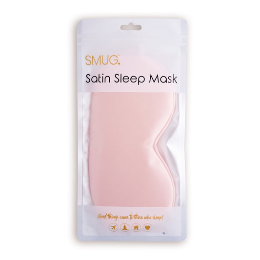 Satin Sleep Mask - Pink