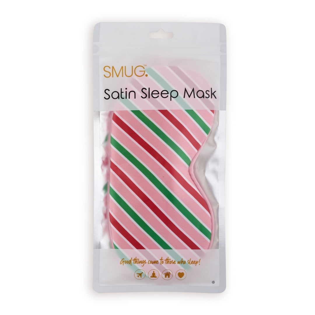 Satin Sleep Mask - Sweet Shop Print