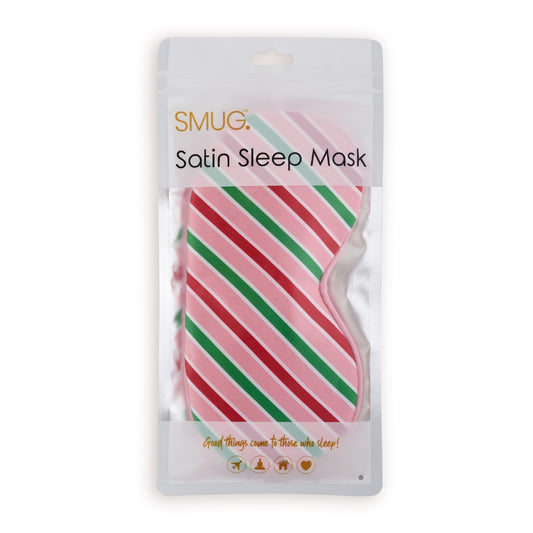 Satin Sleep Mask - Sweet Shop Print