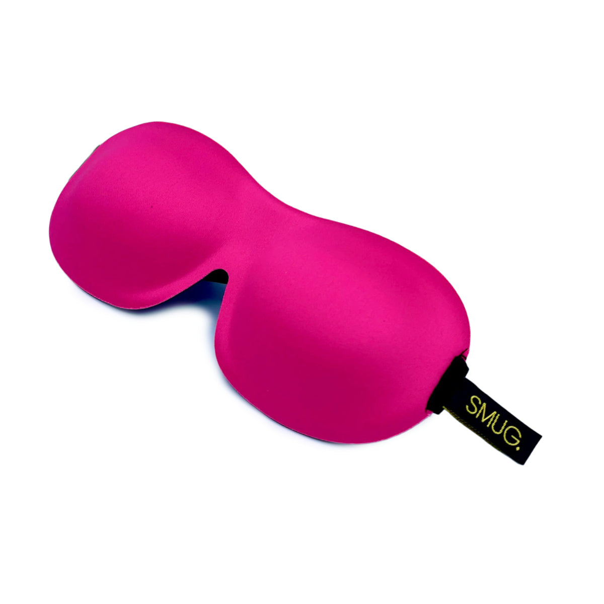 Soft Eyelash Friendly Blackout Sleep Masks Bright Pink SMUG.