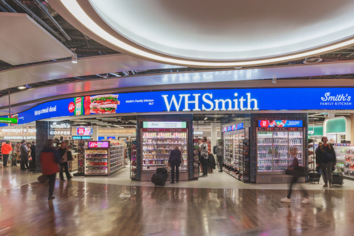 WH Smiths in Heathrow airport, terminal 3