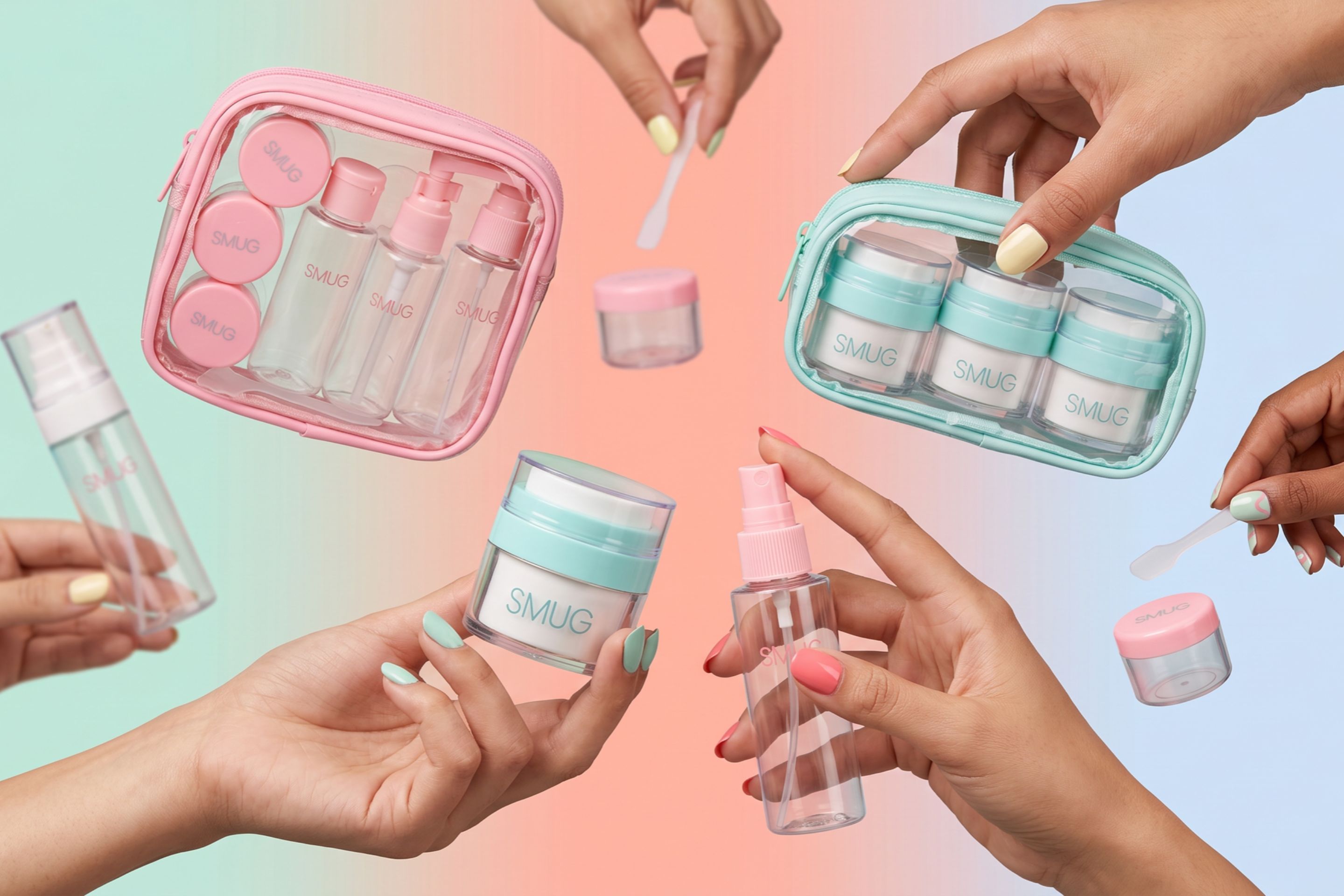TRAVEL BOTTLES & CONTAINERS