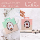 Lava Bead Aromatherapy Bracelet Set - Balance & Happiness