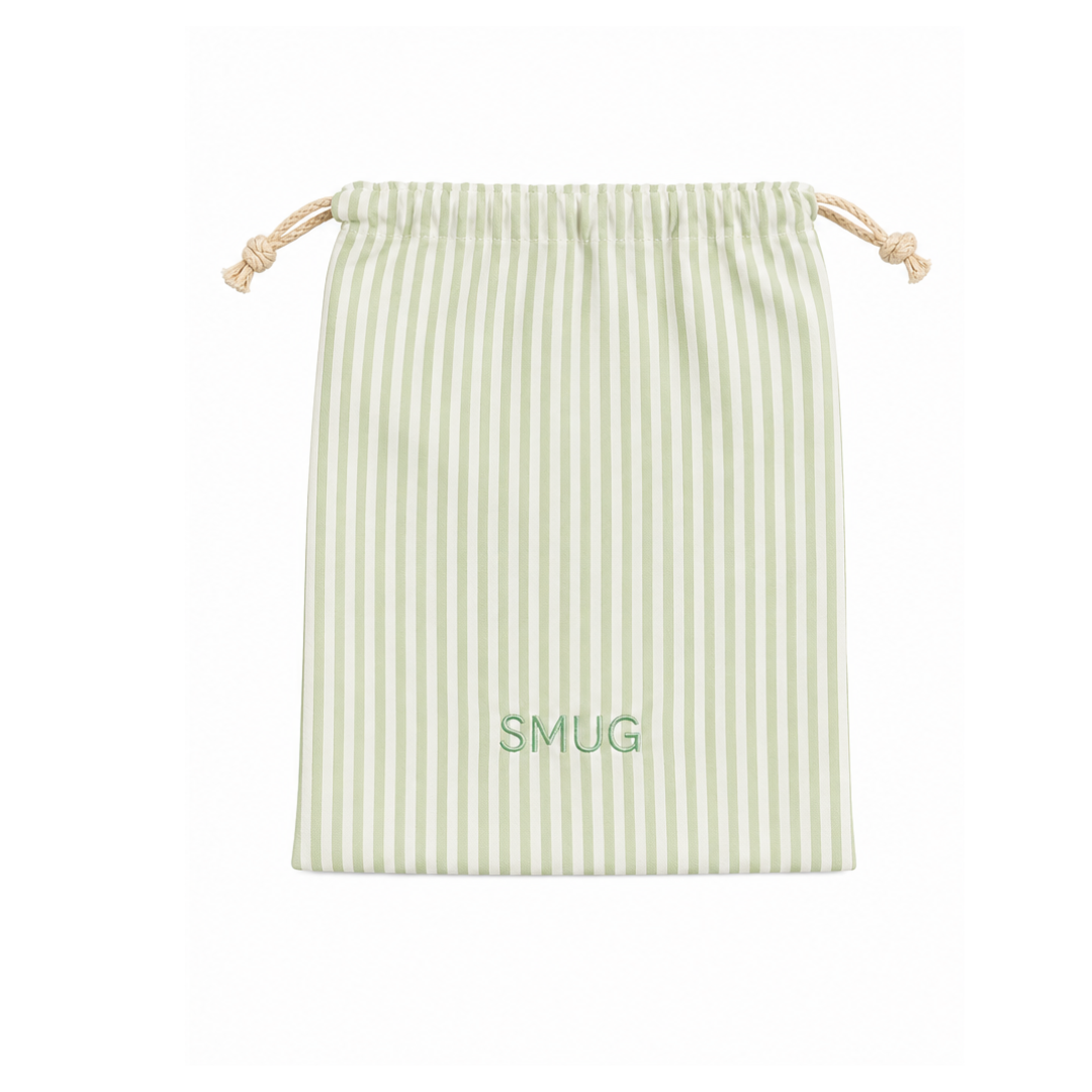 Drawstring Gift Bag - Green