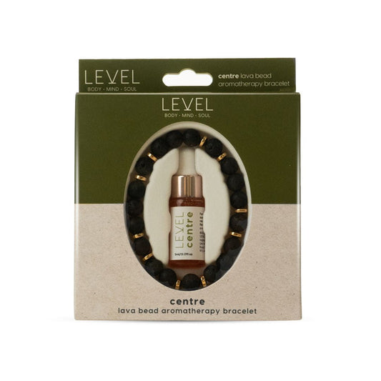 Lava Bead Aromatherapy Bracelet with Essential Oil - Centre