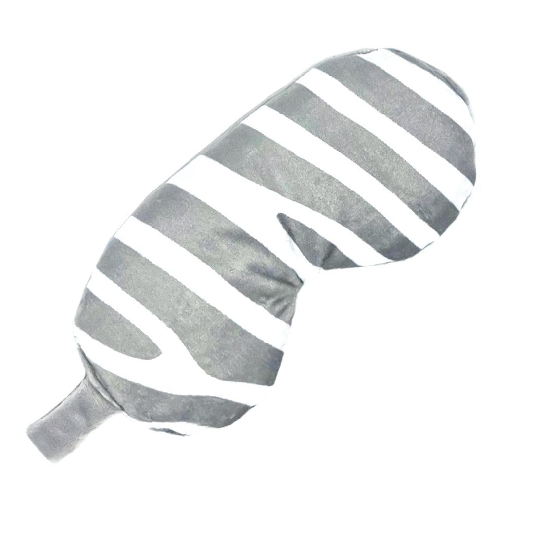 Lavender Deep Pressure Therapy Eye Mask - Zebra Print