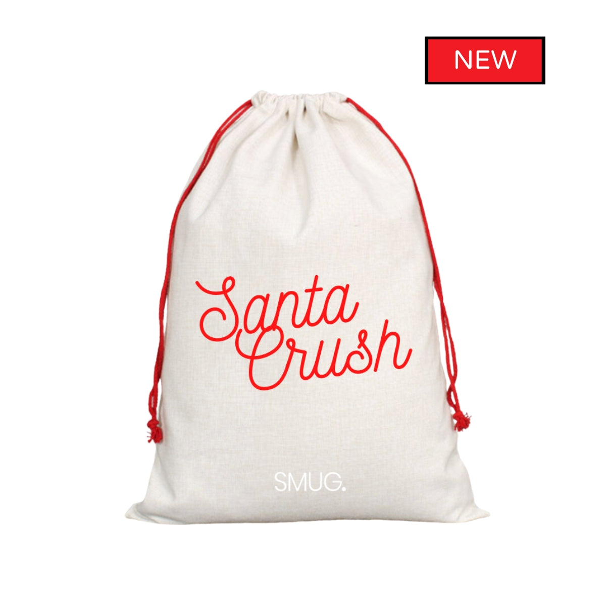 Santa Sack - Santa Crush Print