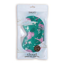 Cloud Padded Satin Sleep Mask - Cheetah Print