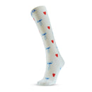 Compression Socks, Bows & Hearts