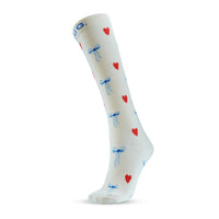 Compression Socks, Bows & Hearts