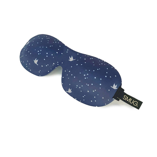 Contoured 3D Blackout Sleep Mask - Night Sky Print