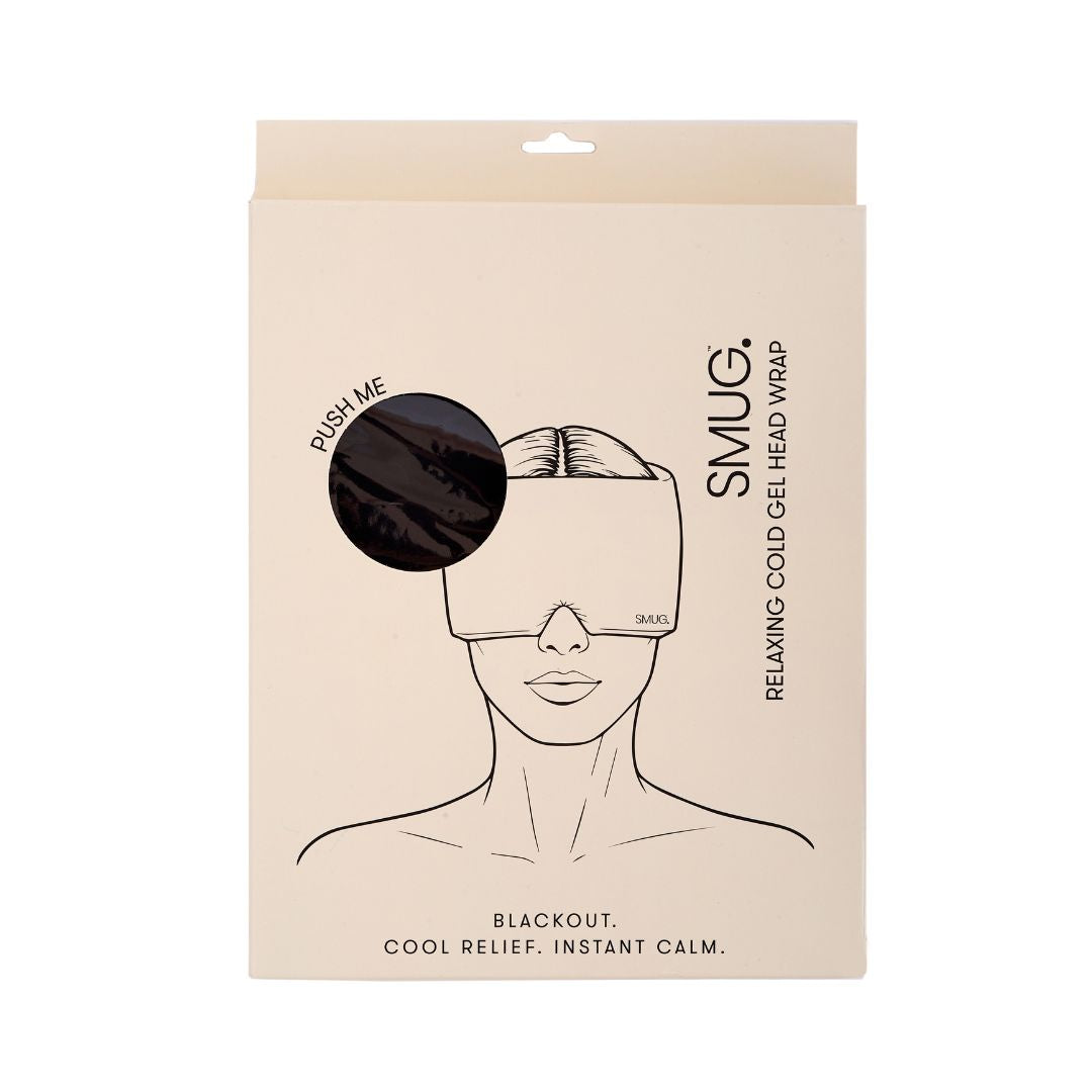 Cooling Gel Head Wrap, Black