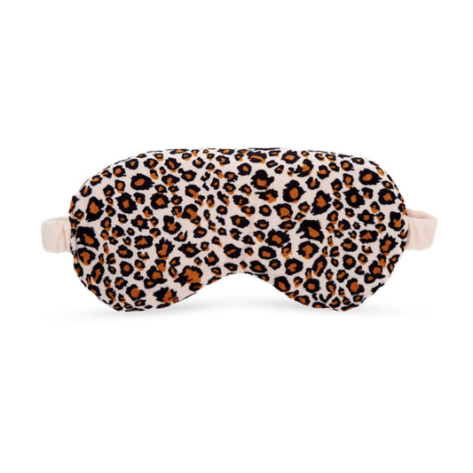 Lavender Deep Pressure Therapy Eye Mask - Leopard Print