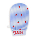 Exfoliating Mitt, Strawberry Stripe