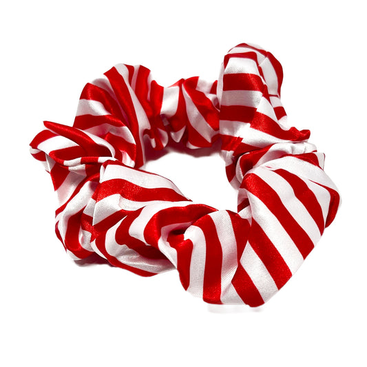 Hair Scrunchie - Candy Cane Print