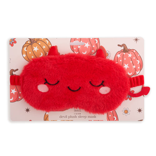 Halloween Novelty Plush Sleep Mask - Devil