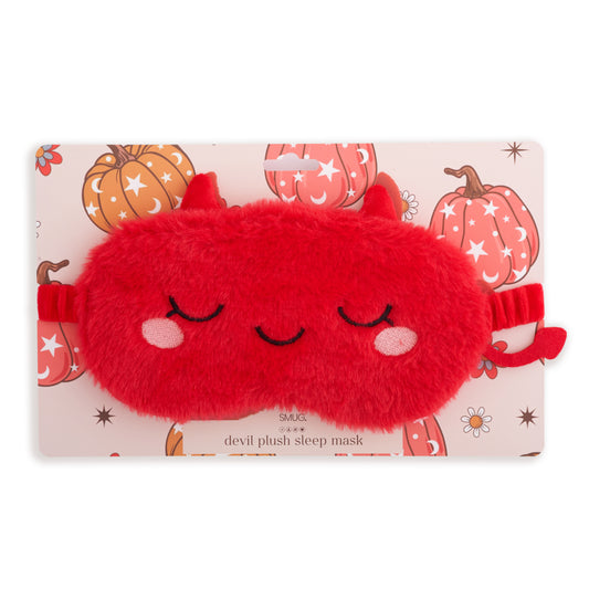 Halloween Novelty Plush Sleep Mask - Devil