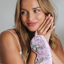 Cloud Padded Satin Sleep Mask - Tiger Print