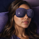 Contoured 3D Blackout Sleep Mask - Night Sky Print