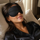Satin Sleep Mask - Black
