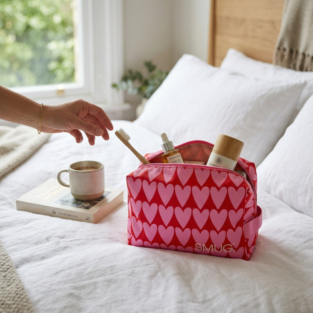 Wash Bag - Longheart Print