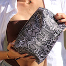 Wash Bag - Snake Print