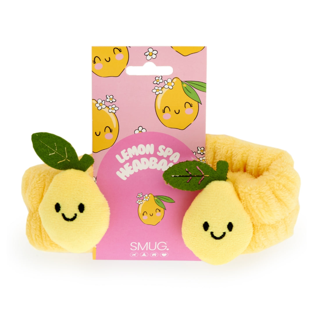 Novelty Spa Headband, Lemon