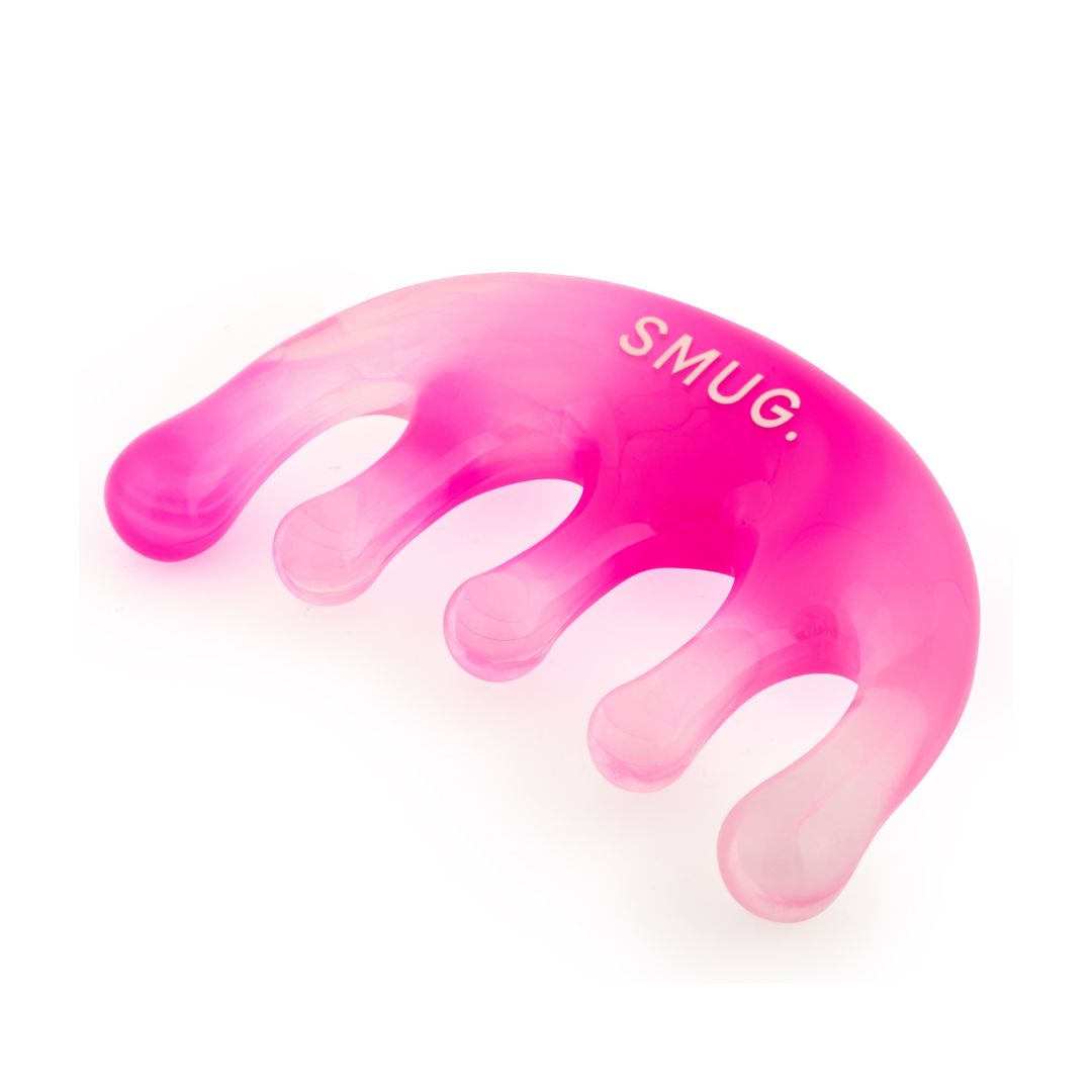 Scalp Stimulating Hair Oiling Comb - Pink
