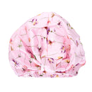 Satin Sleep Turban, Blush Meadow