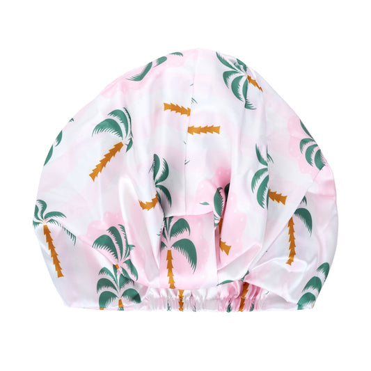 Satin Sleep Turban, Palm Dream