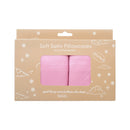 Soft Satin Pillowcase Set, Blush