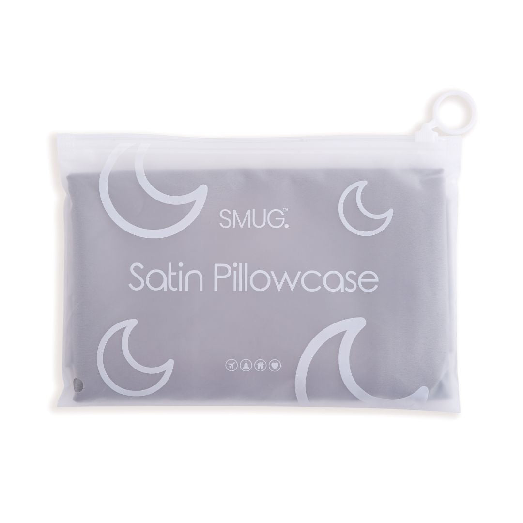 Satin Pillowcases - Grey