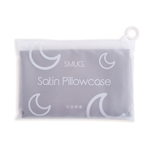 Satin Pillowcases - Grey