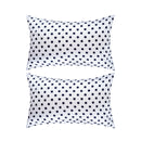 Soft Satin Pillowcase Set, Pin-Up Polka Dot