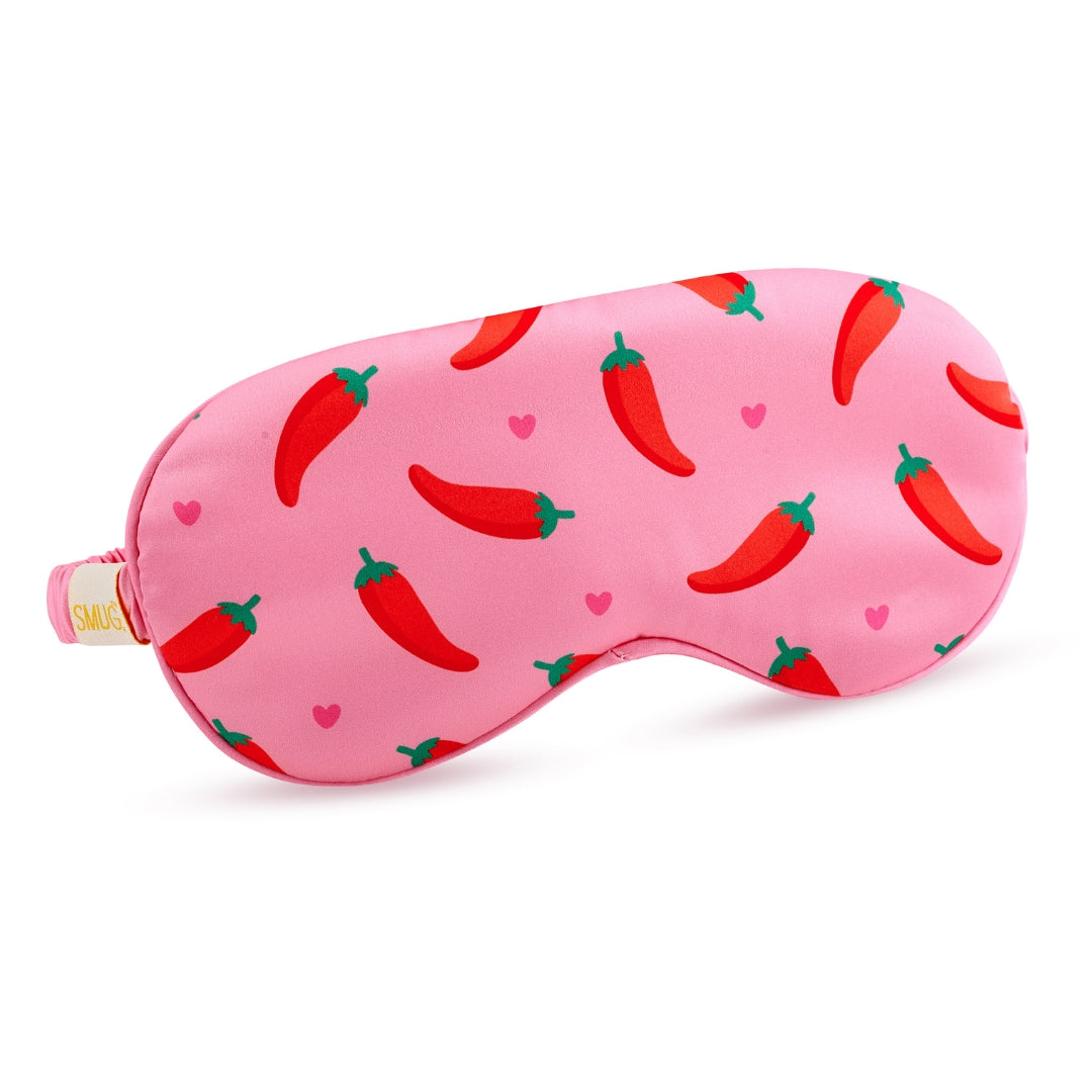 Satin Sleep Mask - Chilli Pepper