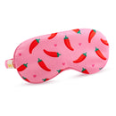 Satin Sleep Mask - Chilli Pepper