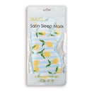 Satin Sleep Mask - Lemon Stripe