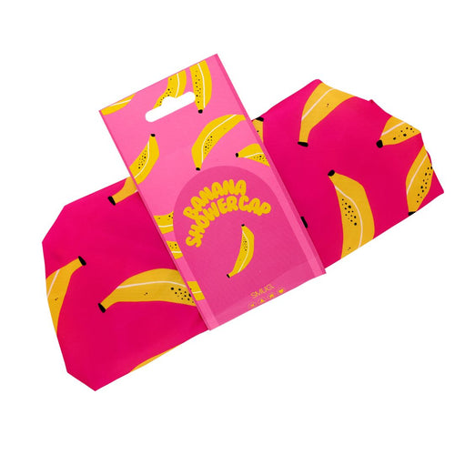 Shower Cap - Banana Print