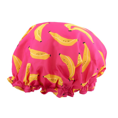 Shower Cap - Banana Print
