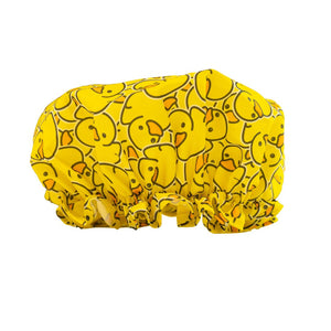 Luxury Shower Cap - Duck Print