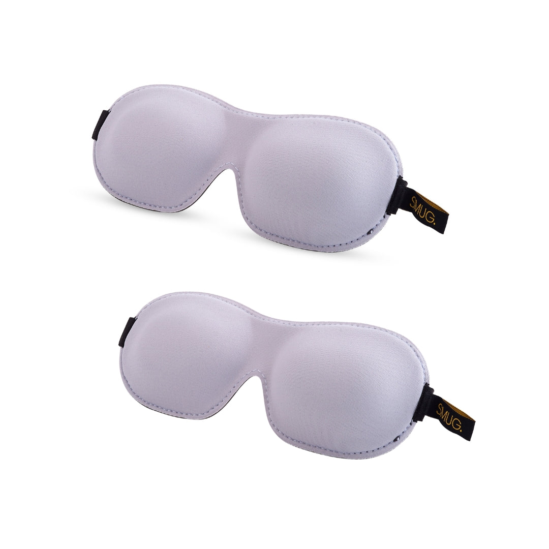 Contoured Sleep Mask Twin Pack Sets - Various Designs