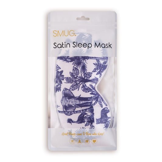 Satin Sleep Mask - Elephant