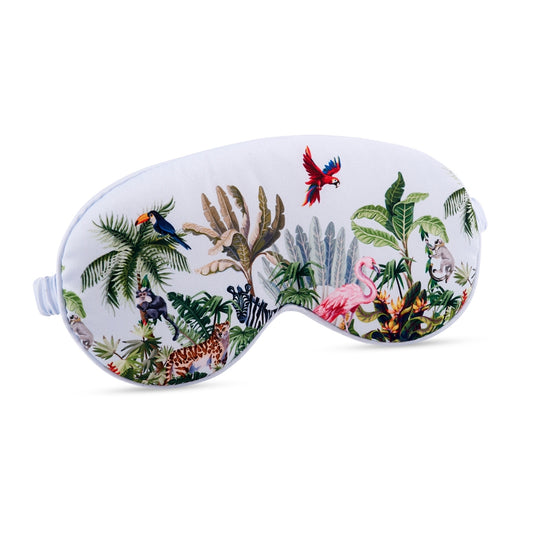 Satin Sleep Mask - Jungle