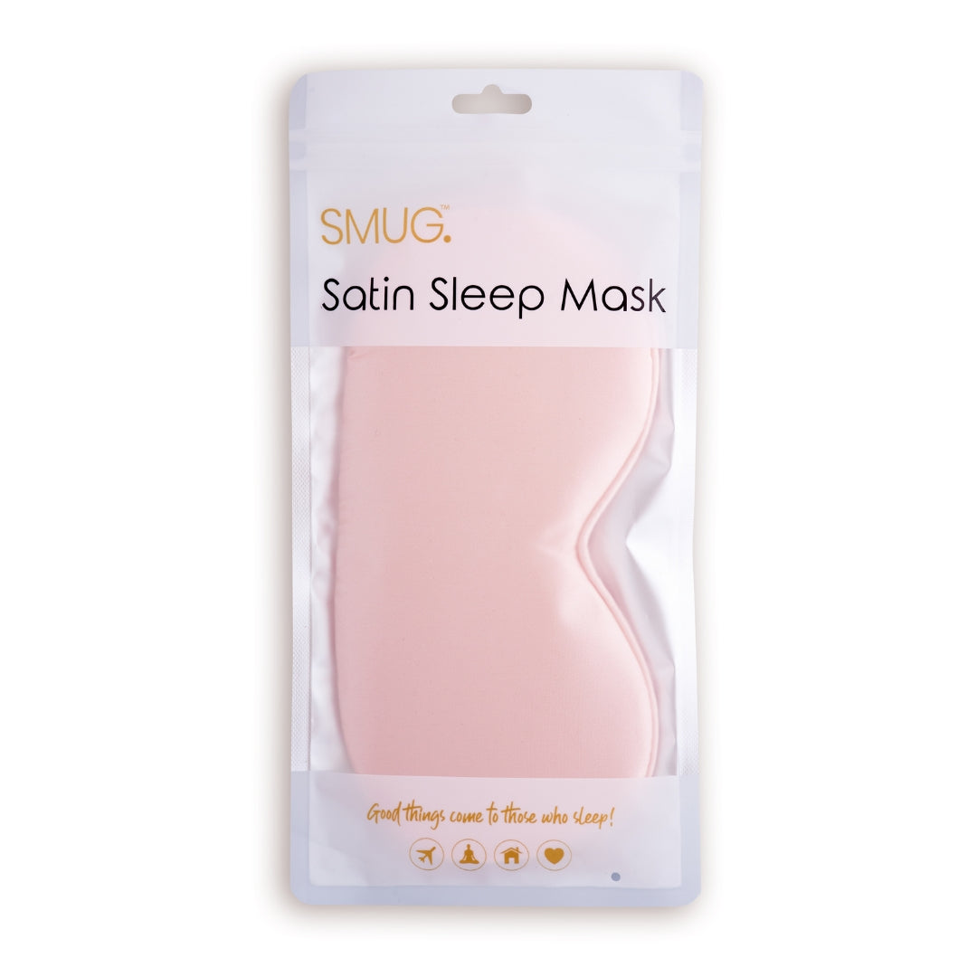 Satin Sleep Mask - Pink