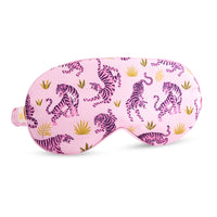 Satin Sleep Mask - Pink Tiger